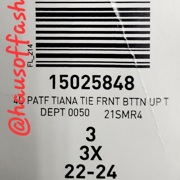 TORRID DISNEY Tiana Princess and The Frog Tie Front Top! - Picture 6 of 6